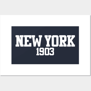 New York 1903 (variant) Posters and Art